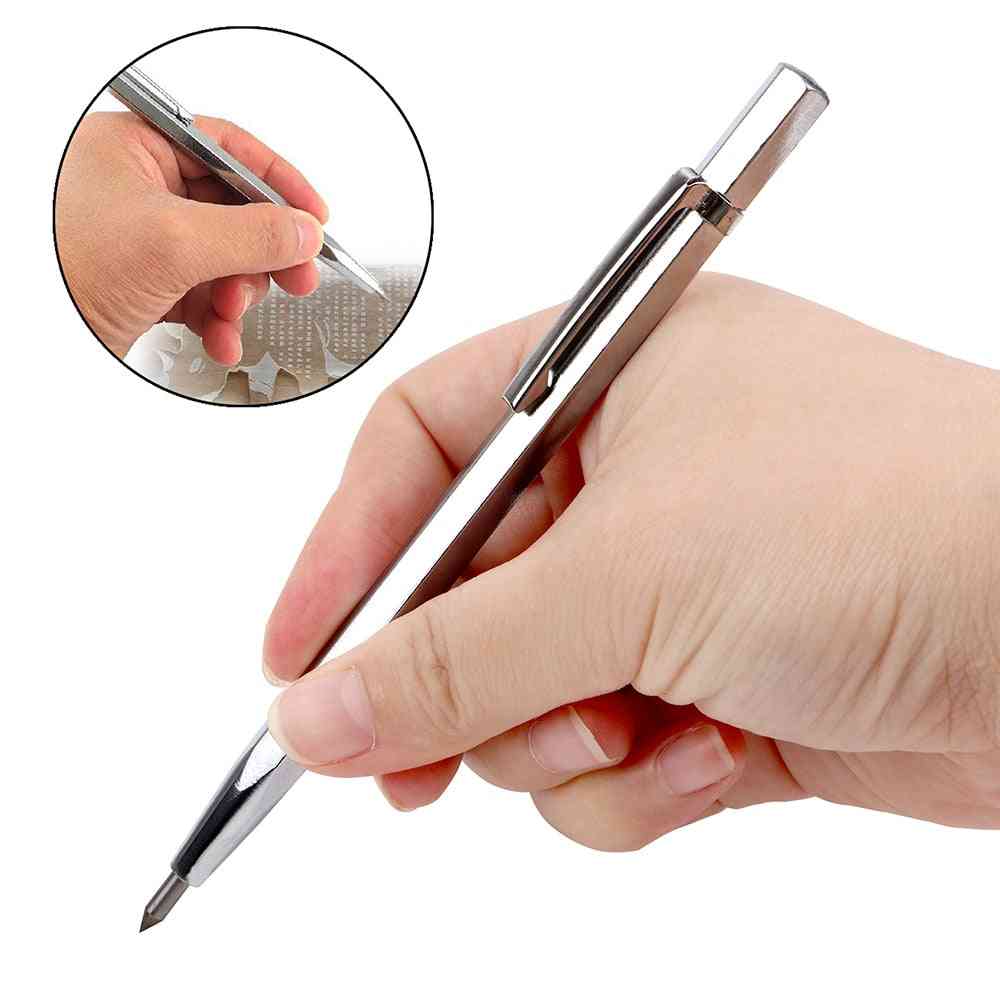 עט חריטת קשיחות גבוהה ממתכת יהלום