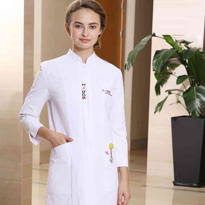 Spring- Beauty Centre Workwear, White Uniforms Coat