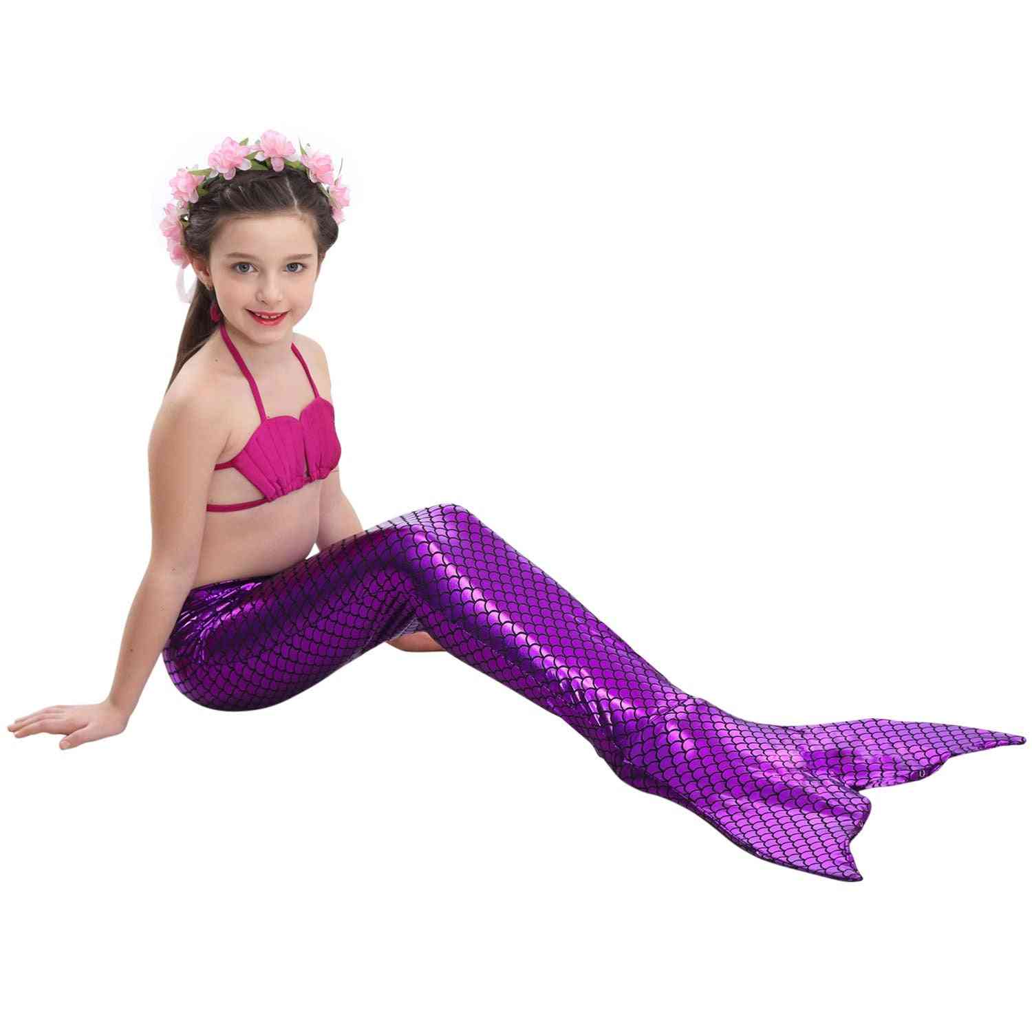 Little Mermaid Tails Cosplay, Swimsuit Costume