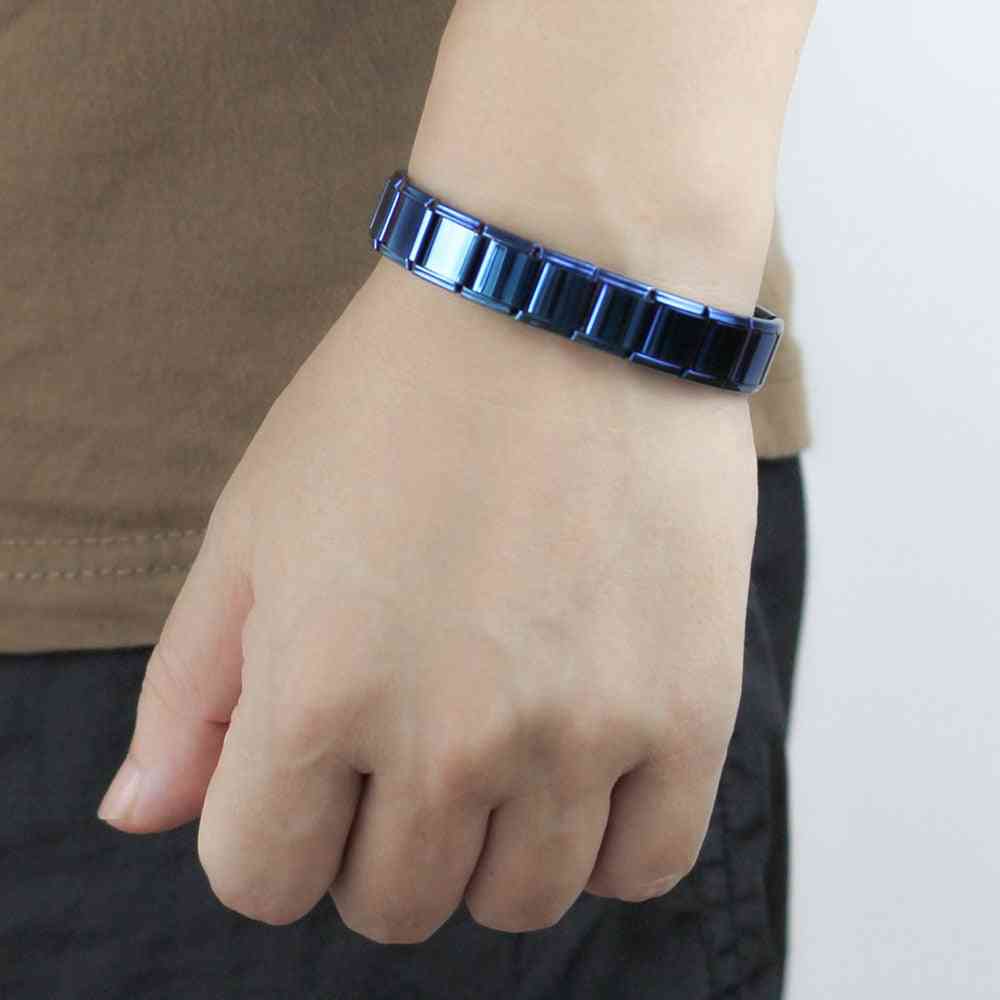 Stainless Steel- Elastic Bangle Bracelet For