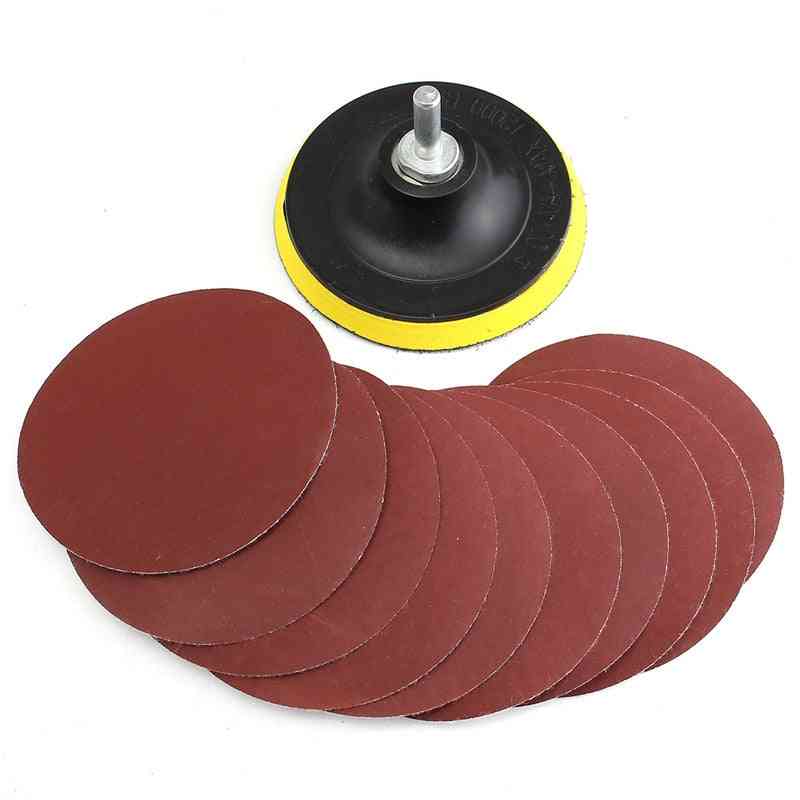 Sanding Disc Sandpaper 1000 Grit With Backer Pad Drill Adapter