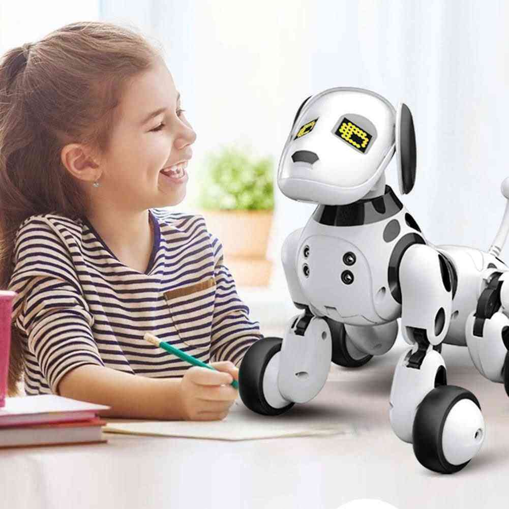 Söpö eläinten elektroninen lelu, interaktiivinen robotti koira