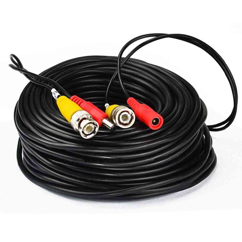 Camera Cables Bnc Output Dc Plug Cable For Analog Cctv Dvr System