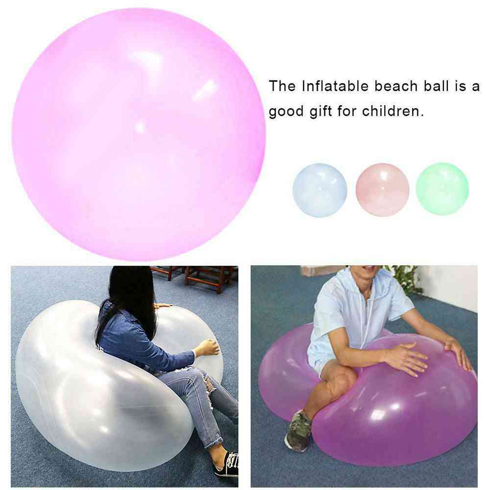 Diversión inflable increíble, resistente al desgarro al aire libre, bola de burbujas