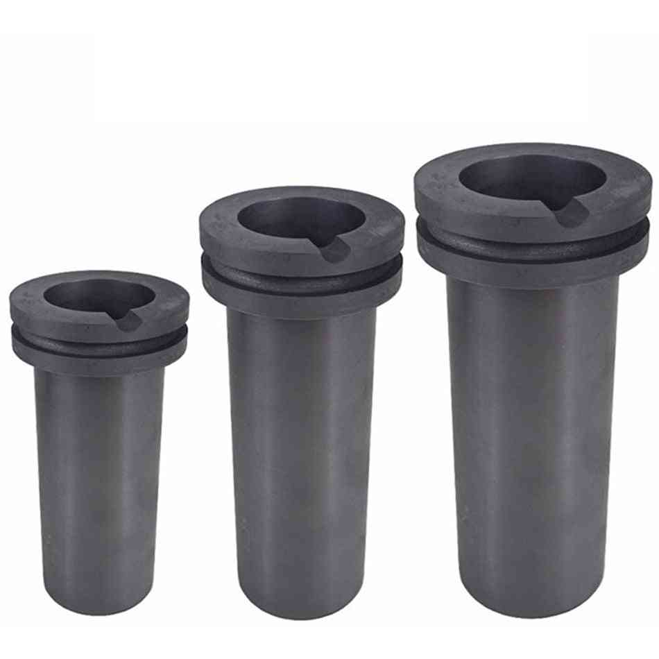 High-purity Graphite, Furnace Temperature Resistant Precious Metal With Double Ring Melting Crucib