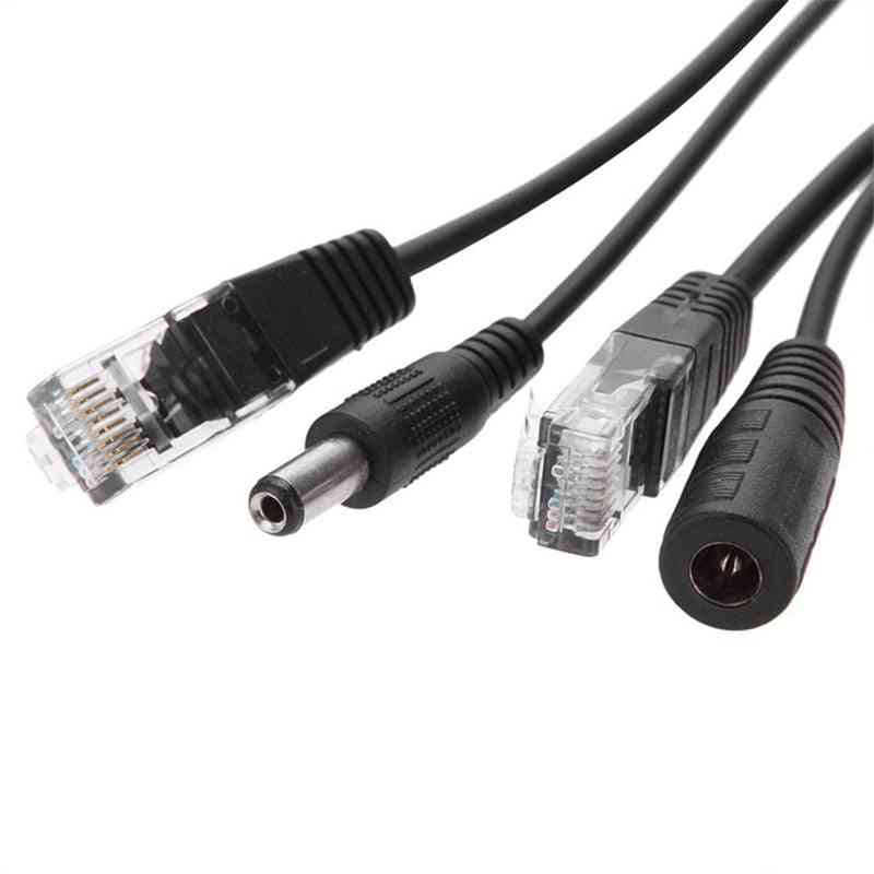 Adapter wtryskiwacza poe, zestaw rozgałęźników kabli - zasilanie pasywne, łącznik separatora Ethernet
