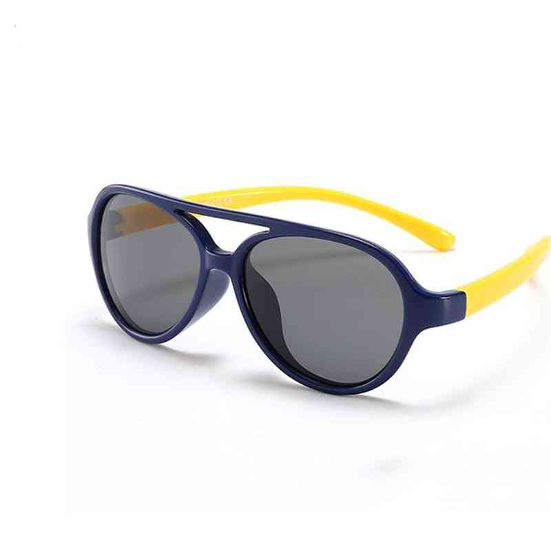 Silicone Flexible, Soft Frame Eyewear, Polarized Sunglasses