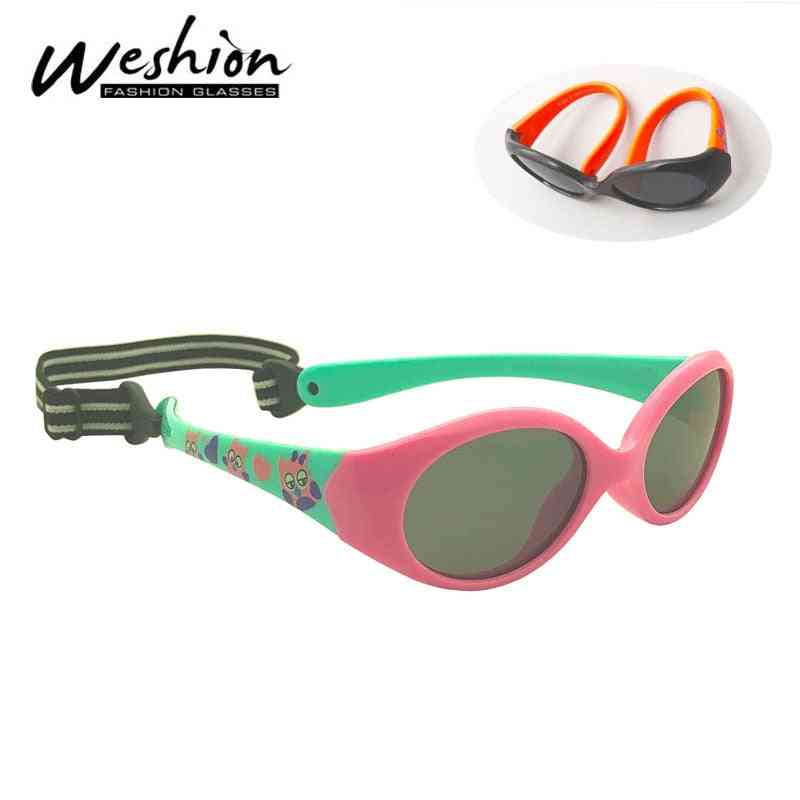 Little Kids Glasses Baby Sunglasses Polarized For 1 2 3 Years Old Eyeglasses Tr90 Safety Shades Boy Girl With Rope