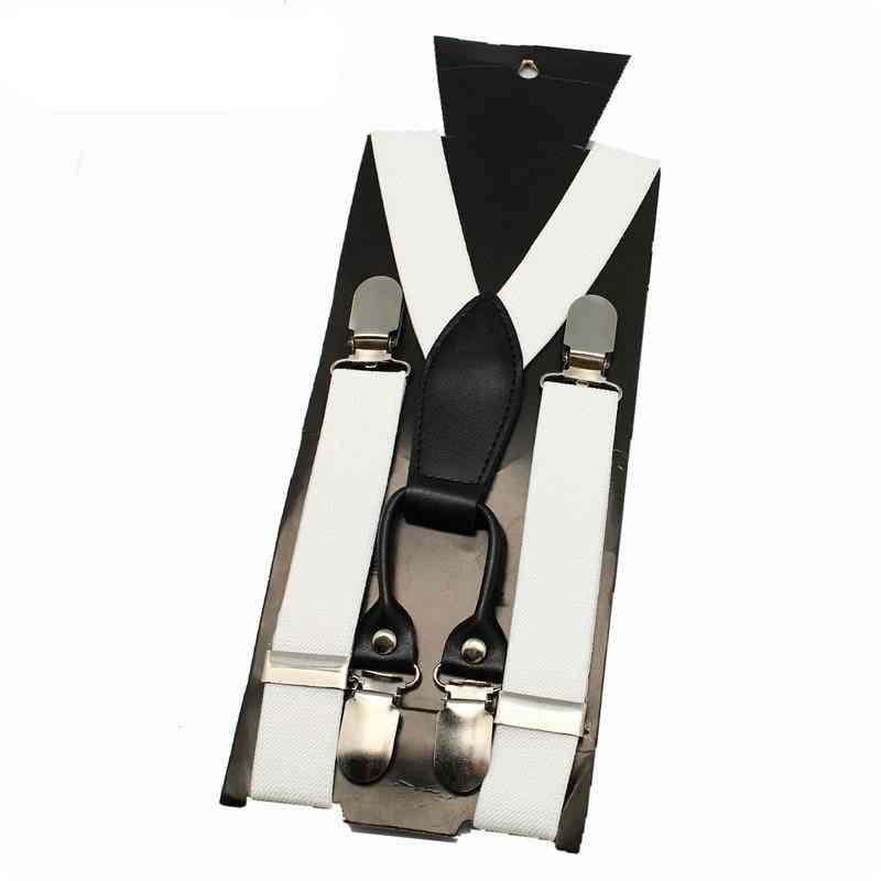 Gentleman Suspender Belt, Wedding Suspenders Adjustable Elastic Shirt Stay Holder