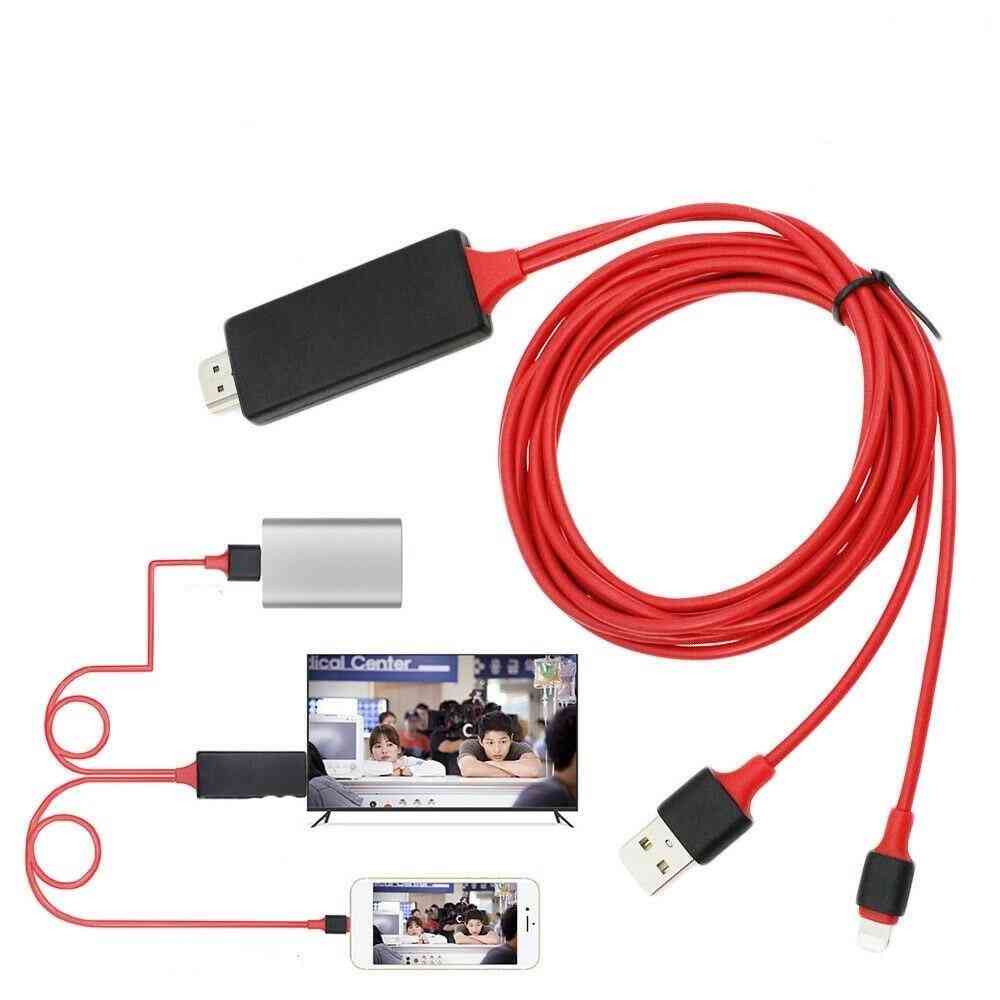 Hdmi-kabel för blixt digital av adapter