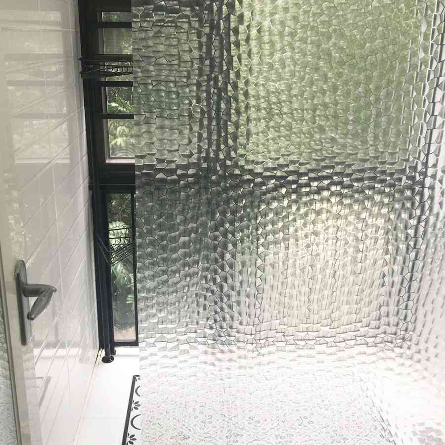 Waterproof 3d Thickened Shower Curtain