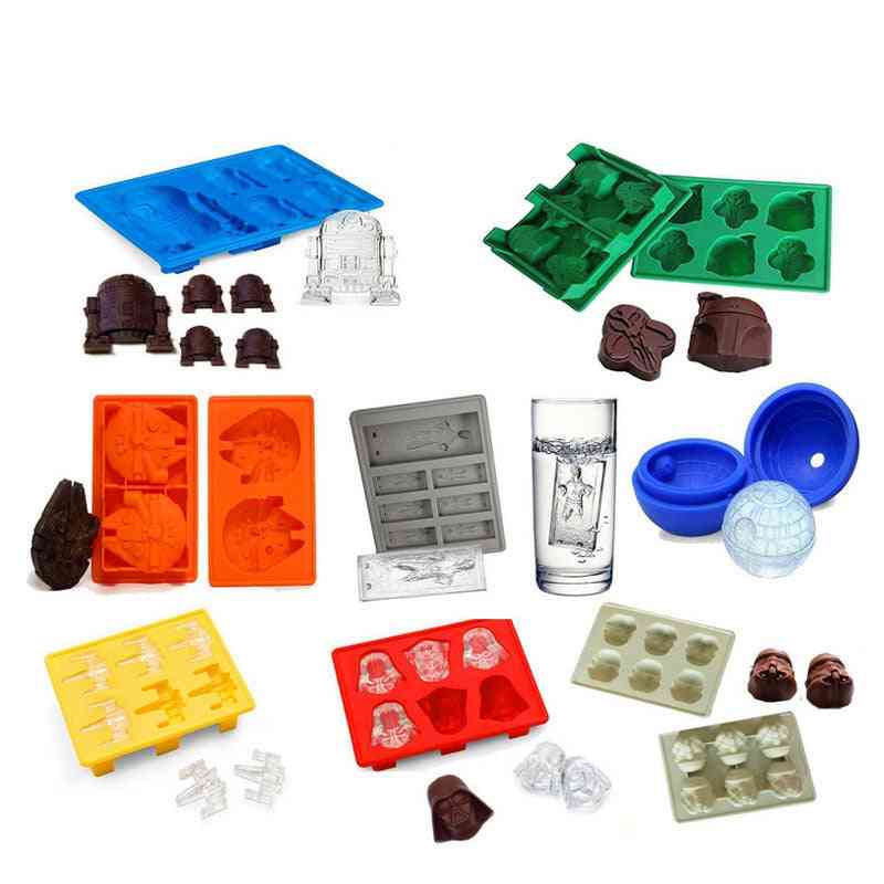 Ice Tray Silicone Mold Cube Chocolate For Home Kitchen