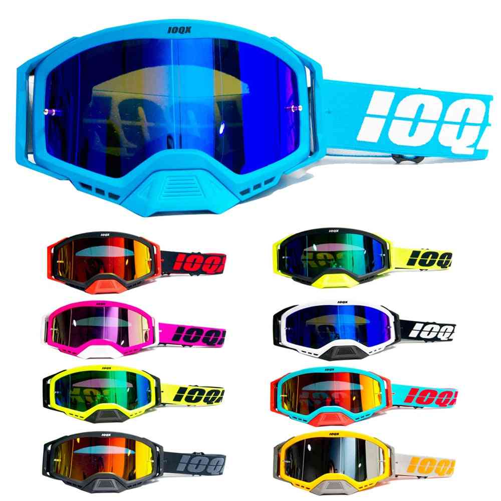 Motorcycle Sunglasses, Motocross Safety Protective Mx Night Vision Helmet Goggles