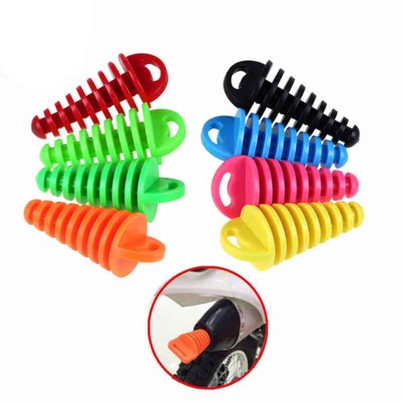 Motorcycle Exhaust Muffler Plug For Silencer Wash Pipe Protector Accessory