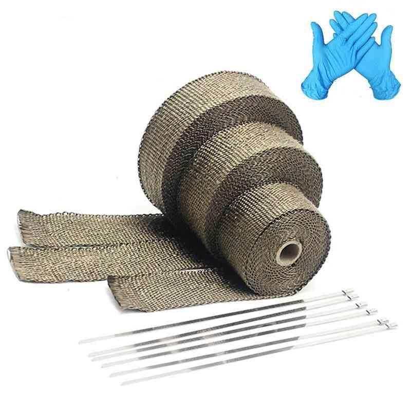 Exhaust Heat Wrap Roll For Motorcycle