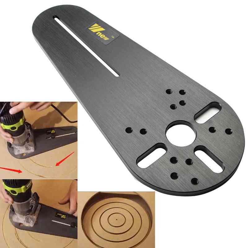 Electric Hand Trimmer Wood Router Milling Circle Trimming Machine Accessories With Logo
