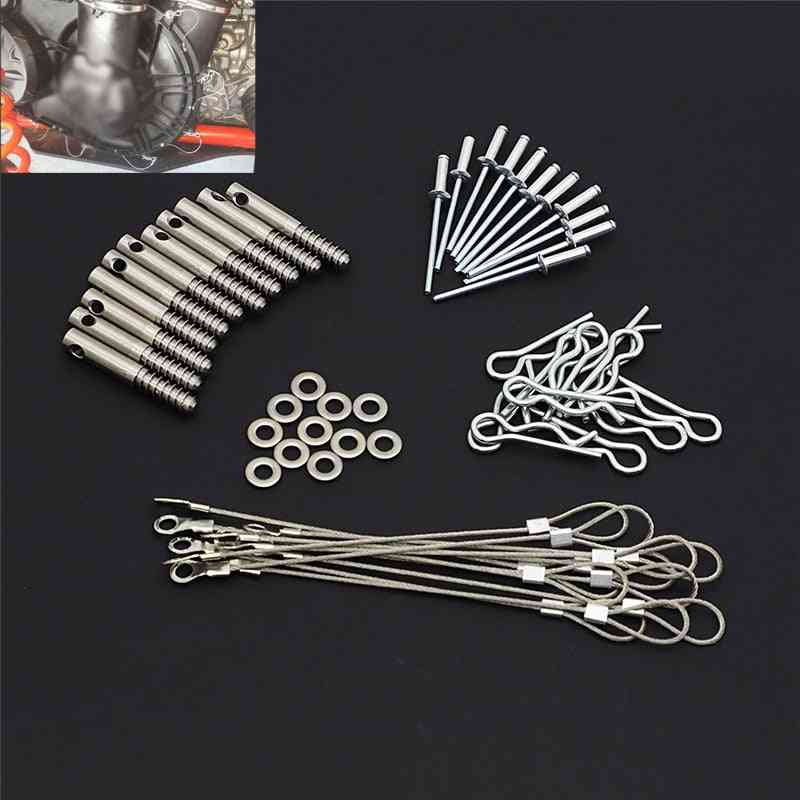 Stainless Steel Clutch Cover Pin Kit, Quick Release Tool