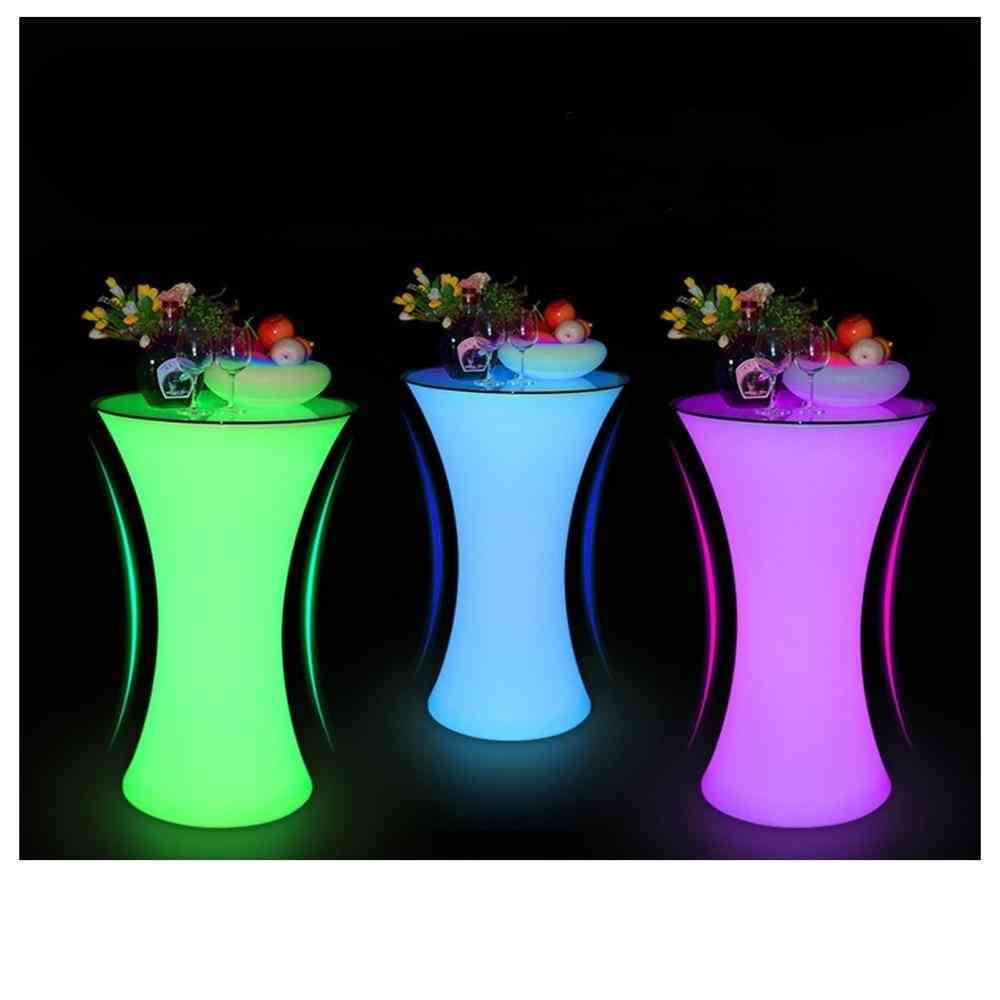 Rechargeable Lighted Up Bar Table