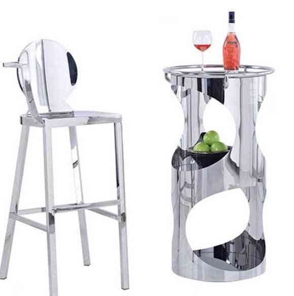 Stainless Steel Counter Stool Bar Table