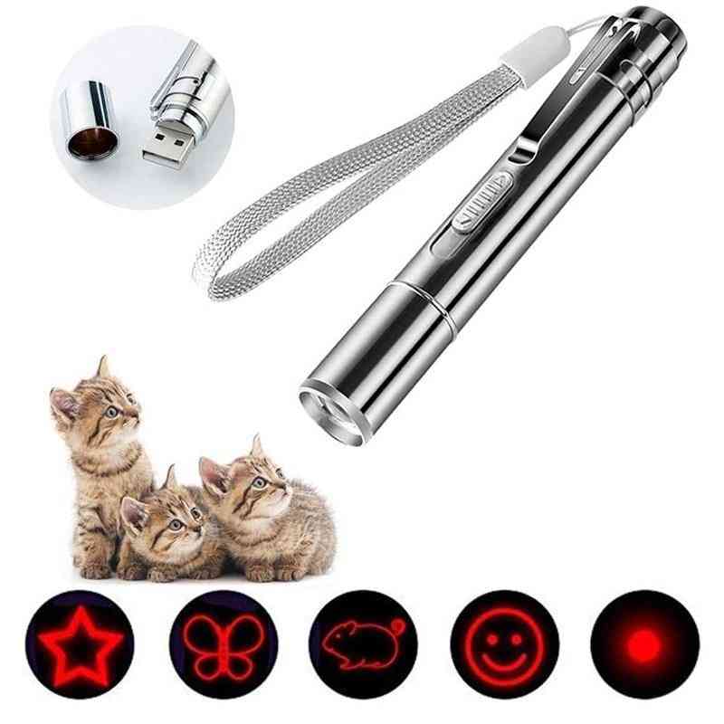 Mini Led Rechargeable, Laser Pen Chaser Toy For Cat
