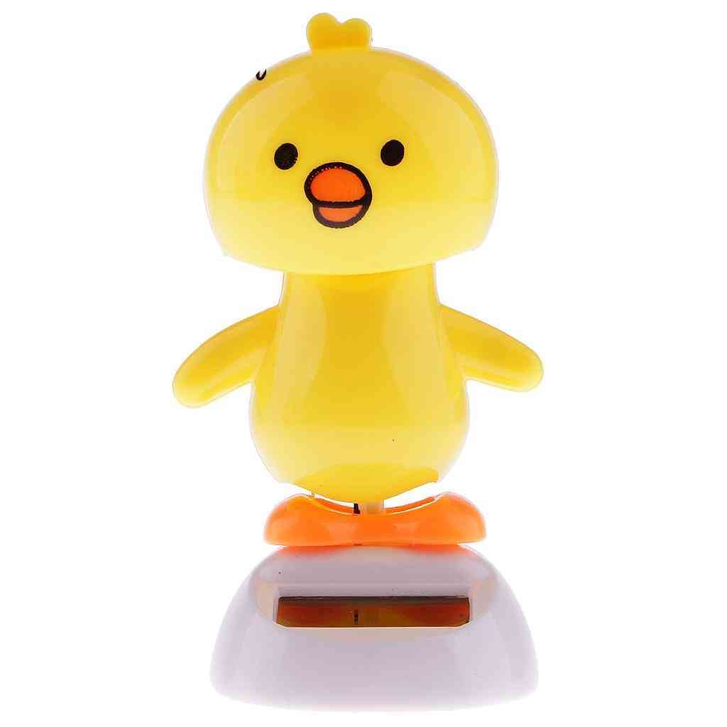 Solar Powered Dancing Ornament Bobble Head Animal Toy