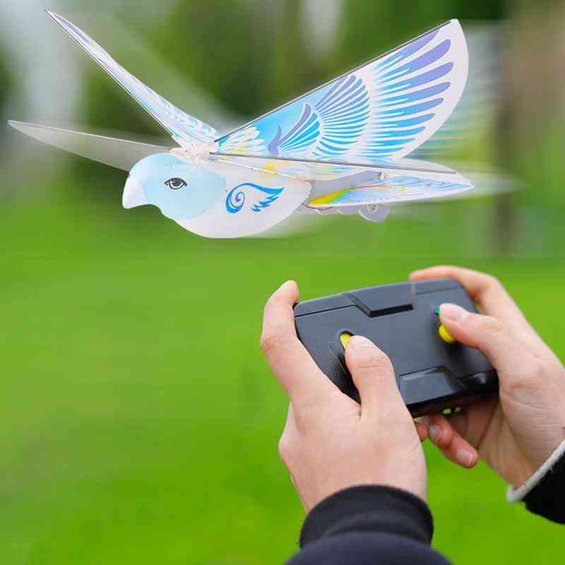 Rc niellä lentävä lintu kaukosäädin elektroninen mini drone lelu