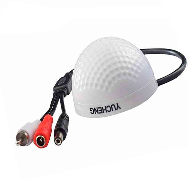 High Sensitivity, Audio Input, Cctv Security, Microphone With Low-noise, Clear Voice