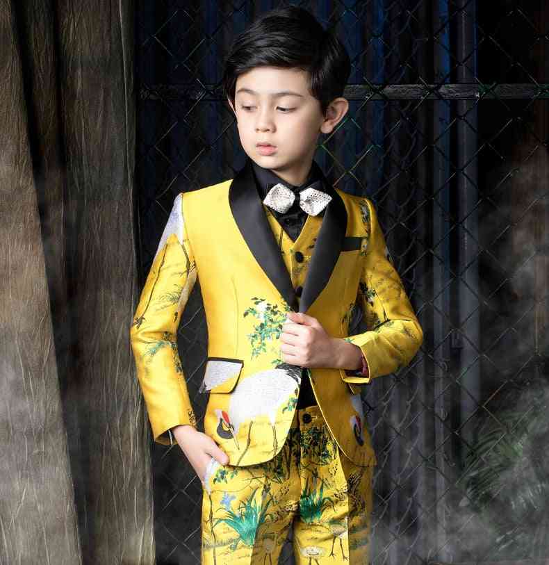 Luxury Terno Infantil Formal Suit