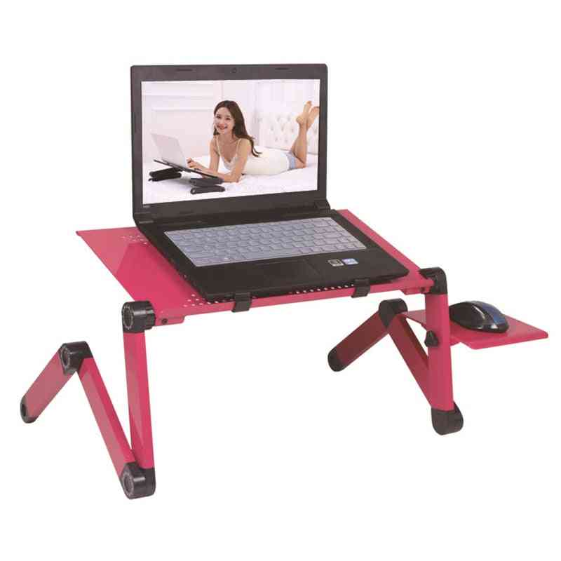 Portable Adjustable, Folding Table For Laptop, Desk Computer, Notebook Stand Tray