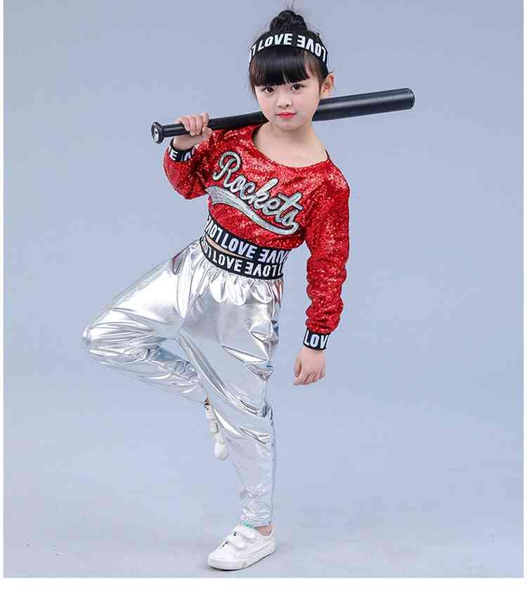 Girls Modern Dancing Costumes Clothing Suits, Hip Hop Dance Wear Outfits