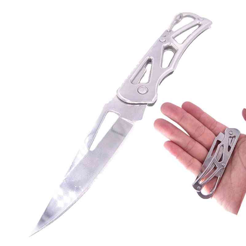 Stainless Steel- Foldable Paring Peeling, Pocket Portable Folding, Knife Tool