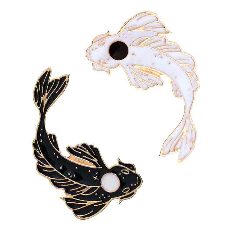 Animal Pins & Brooches Lovely Goldfish