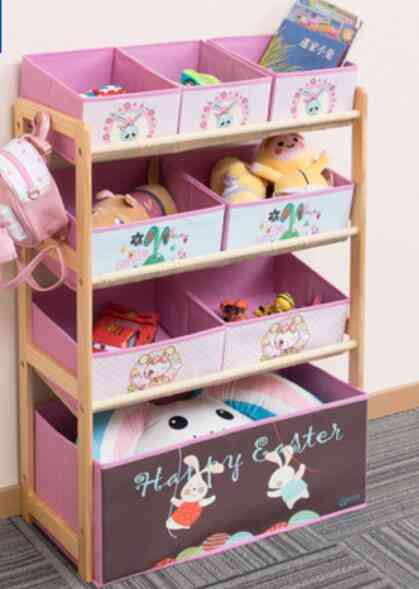 Armoires pour enfants, porte-jouets simple et moderne à plusieurs étages