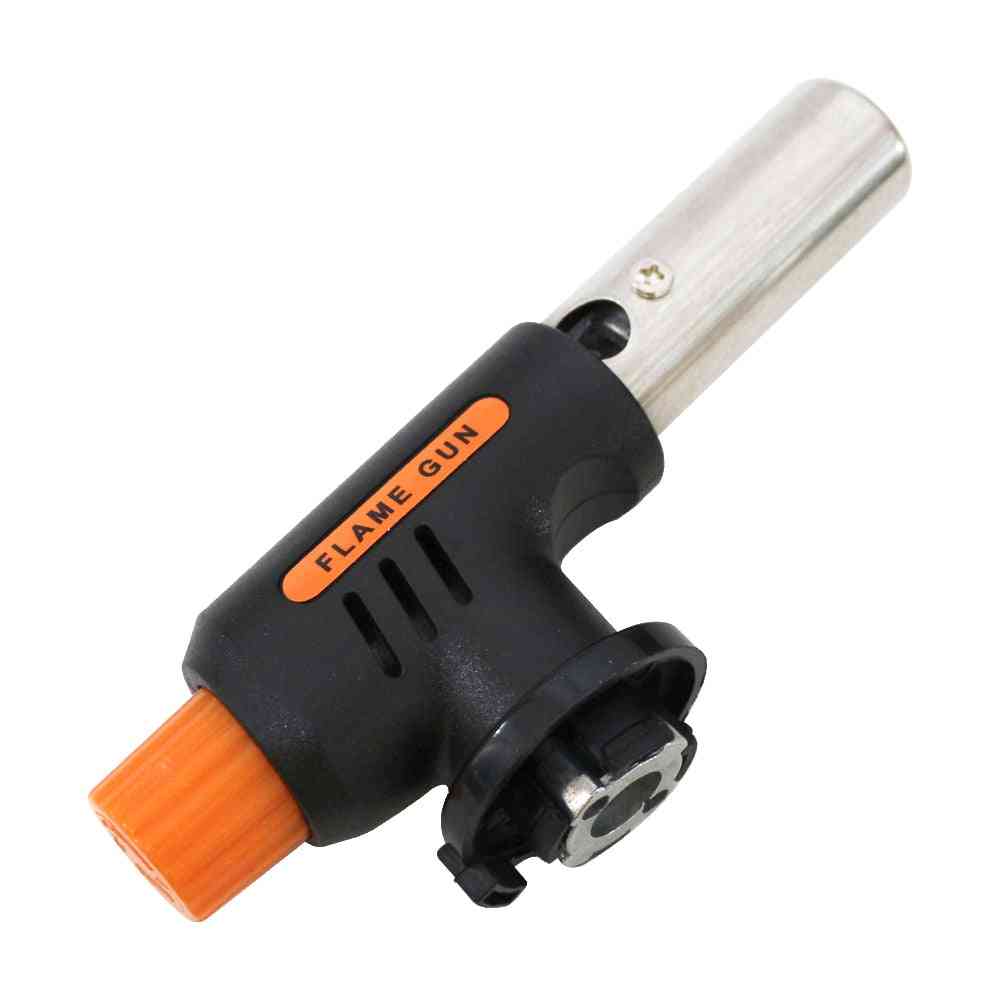 Flamethrower Butane Burner Automatic Ignition Baking Fire Flame Torches Welding Torch