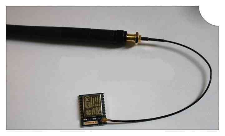 Esp8266/esp07-module wifi spi sans fil, envoyer recevoir un émetteur-récepteur sans antenne