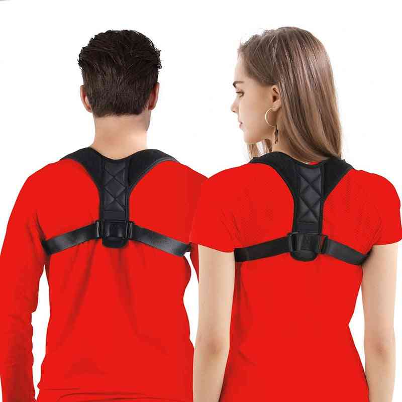 Adjustable Back Posture, Corrector Safety Harness, Straight Shoulder Belts