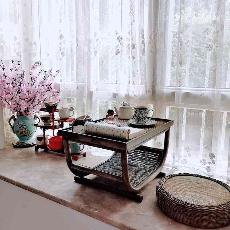 ръчно изработени мебели от ратан, комплект масичка за кафе