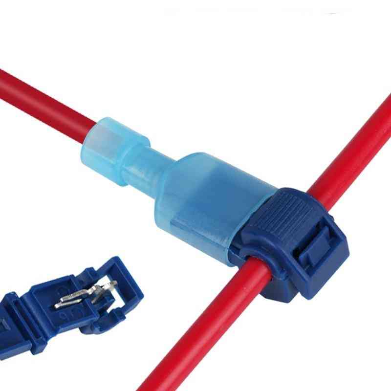 T-tap Wire, Electrical Cable Connectors, Terminals Crimp, Snap Splice Lock