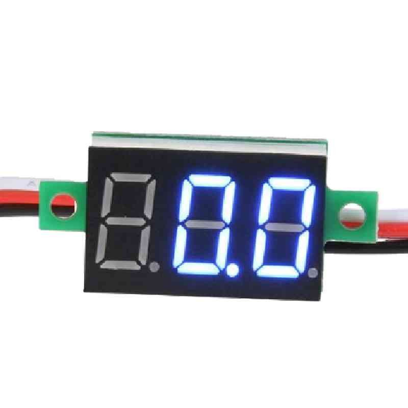 Mini Digital Voltmeter With Reverse Polarity Protection