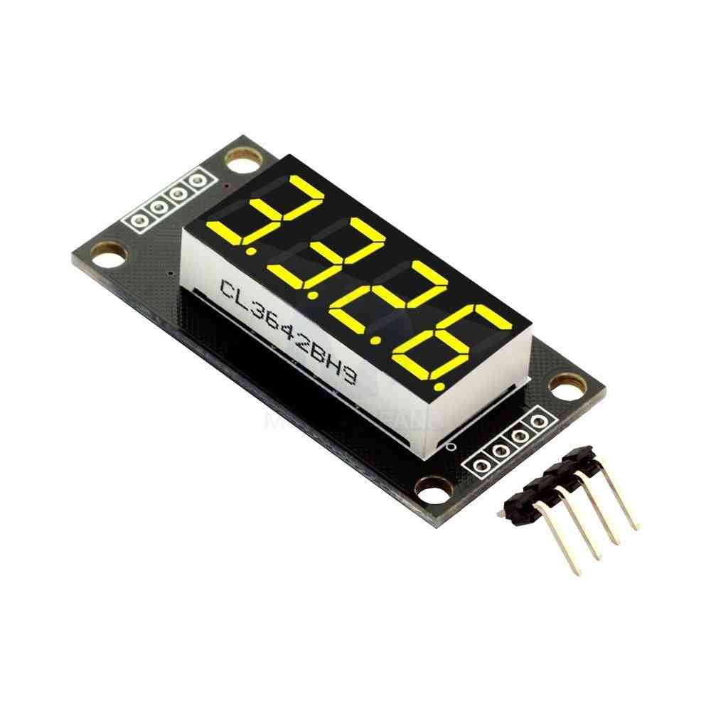 Digitalt displayrør, 4-cifret led modulkort til arduino diy elektronisk