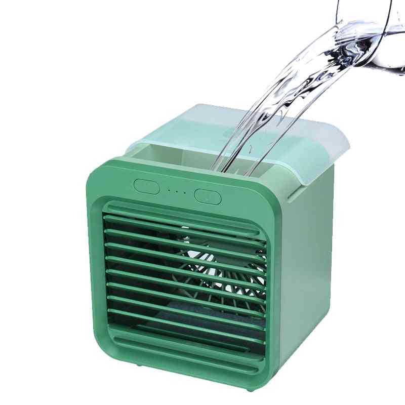 Mini prenosna klimatska naprava, vlažilec zraka z rezervoarjem za vodo