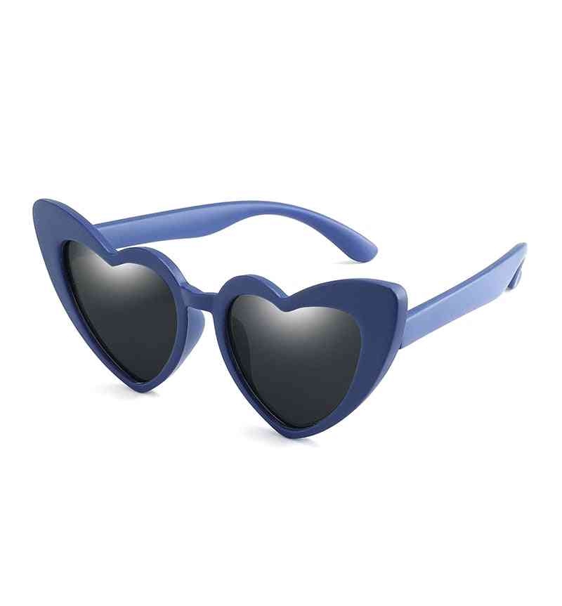 UV400 polariserade flexibla hjärtsolglasögon