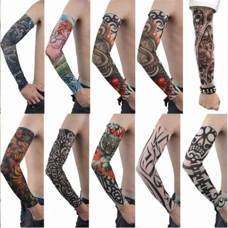 Arm Warmer, Tattoo Sleeves, Uv Protection For Outdoor