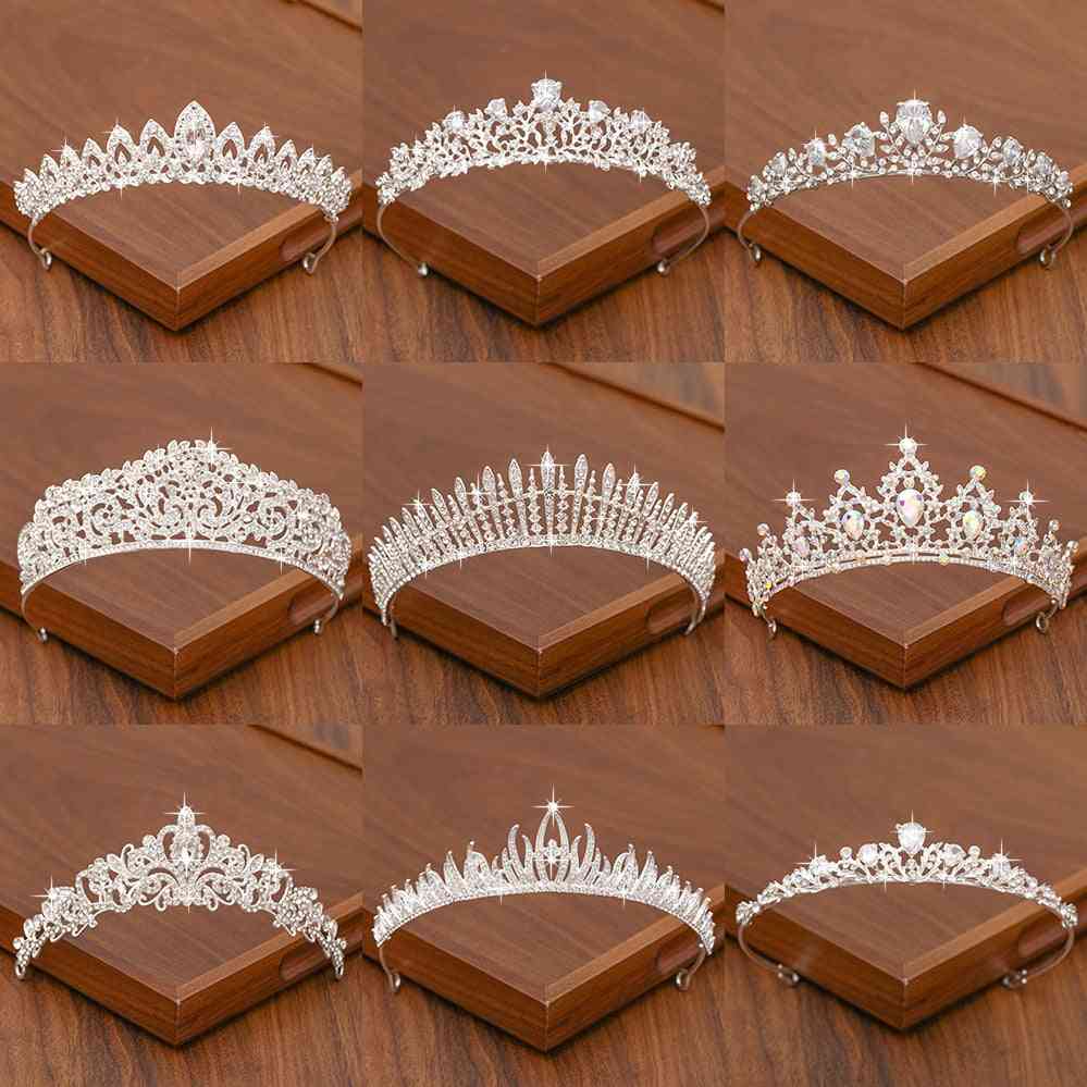 Bridal Tiara Hair Crown Wedding  Accessories