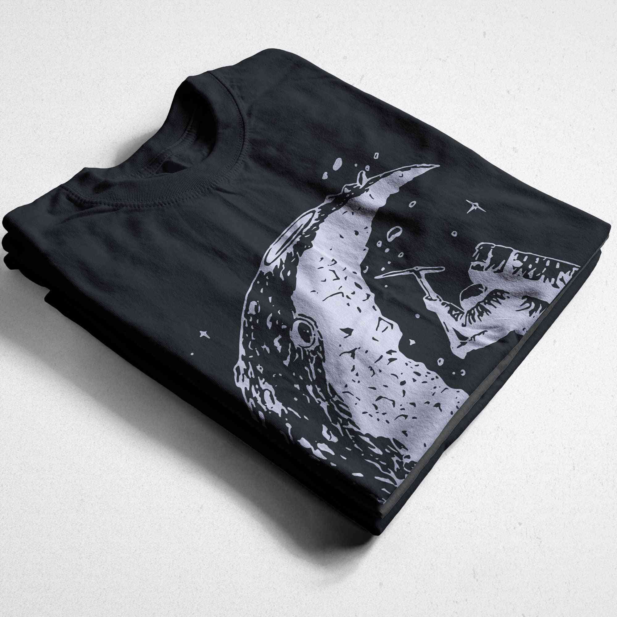 Moon print miesten t-paidat