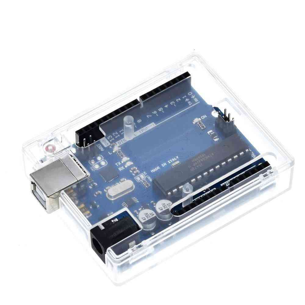 Uno r3 doboz- atmega16u2 és mega328p chip az arduino fejlesztőlaphoz + USB kábel
