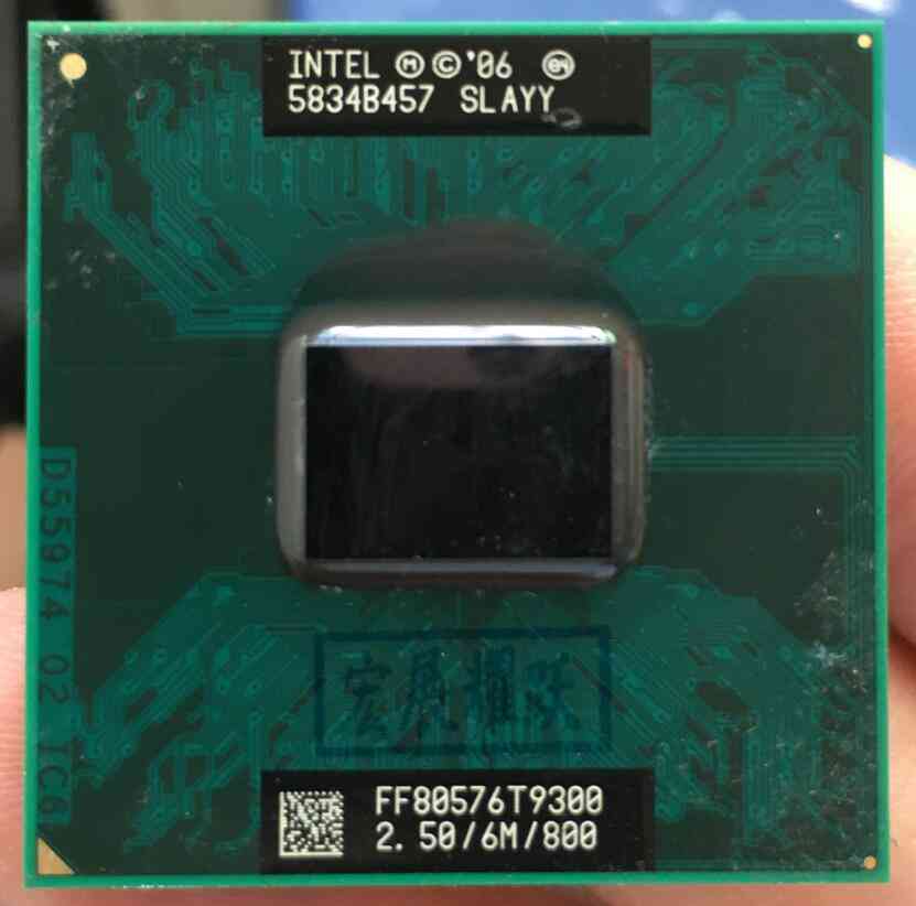 Intel Core 2 Duo T9300 Cpu Laptop Processor