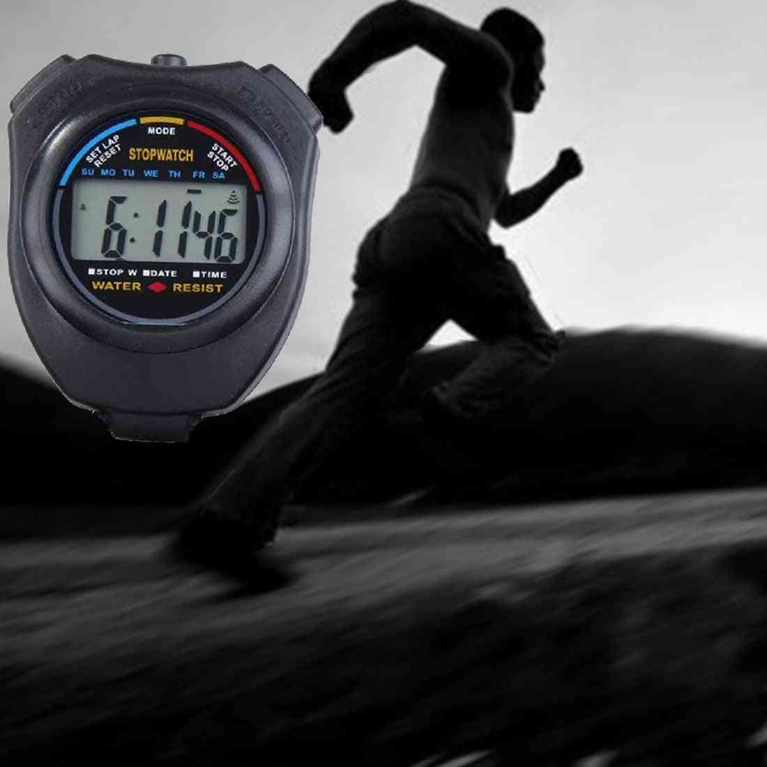 Cronometru sport profesional impermeabil digital