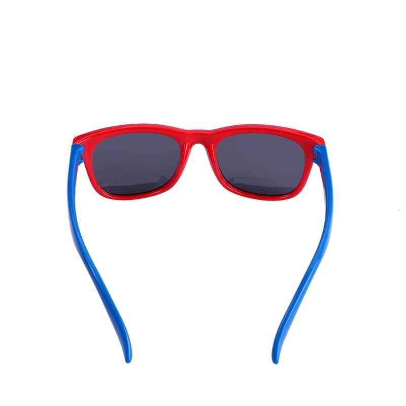 Gafas de sol con montura de silicona polarizada y estuche de coche gafas para y