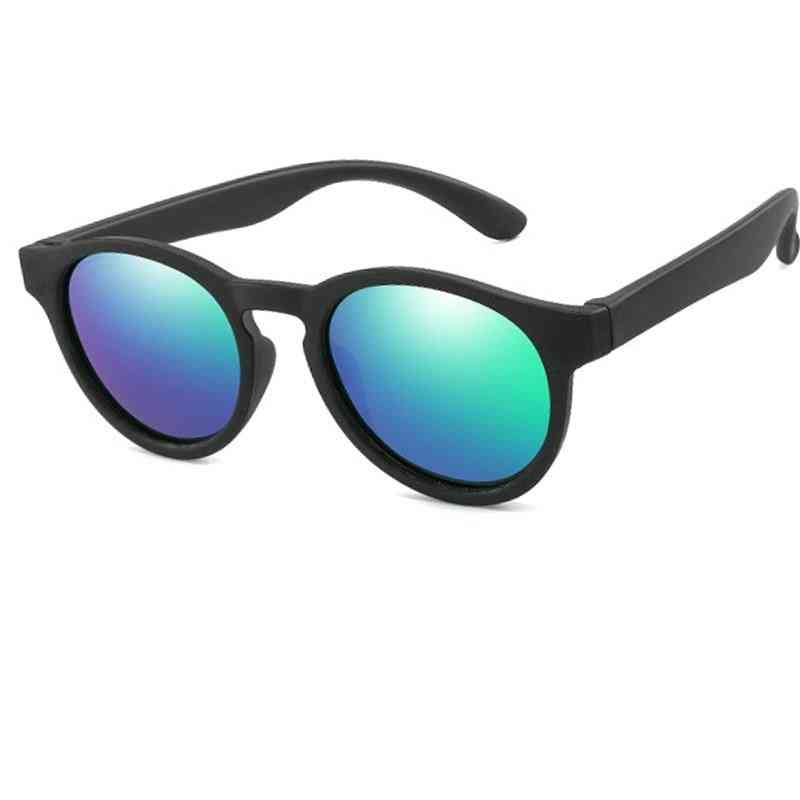 кръгли поляризирани, силиконови предпазни, сенки очила, UV400 слънчеви очила за и